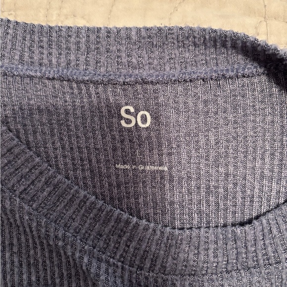 SO Ribbed Top - Picture 3 of 3